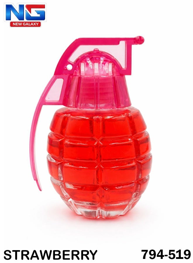 ان جي معطر جو للسيارة بتصميم قنبلة يدوية من NG، برائحة الفراولة، يدوم طويلاً للتحكم بالروائح، تصميم مقاوم للتسرب ومناسب لجميع الأحوال الجوية، يمكن وضعه على لوحة القيادة وحامل الأكواب، مناسب للسيارة والمنزل والمكتب وأماكن المعيشة - 794-519 - Image 1